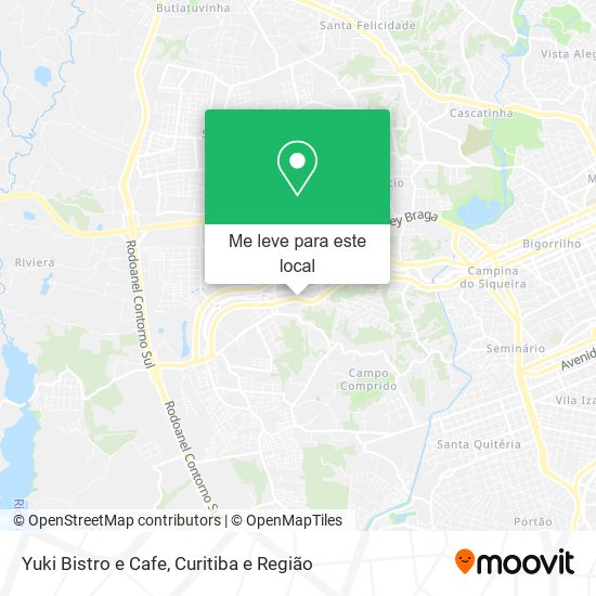 Yuki Bistro e Cafe mapa