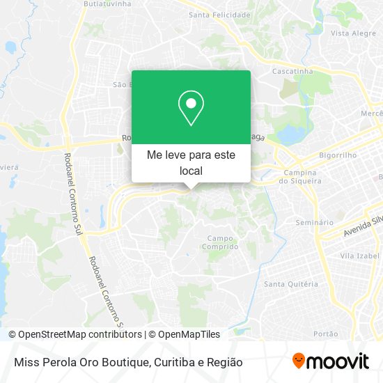 Miss Perola Oro Boutique mapa