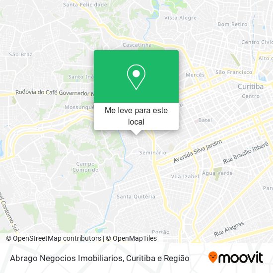 Abrago Negocios Imobiliarios mapa