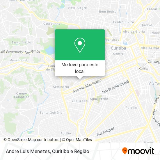 Andre Luis Menezes mapa