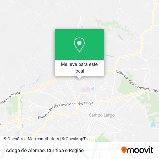 Adega do Alemao mapa