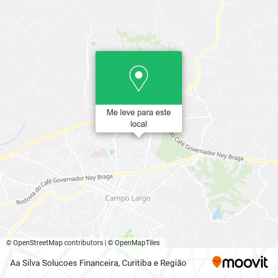 Aa Silva Solucoes Financeira mapa