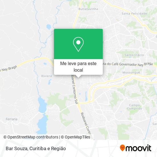 Bar Souza mapa