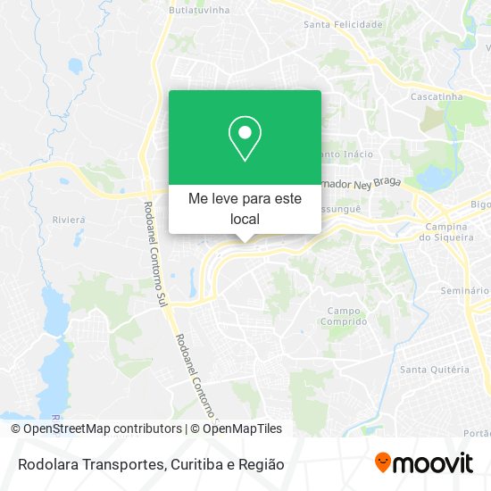 Rodolara Transportes mapa