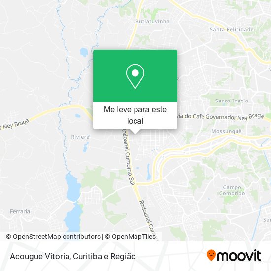 Acougue Vitoria mapa