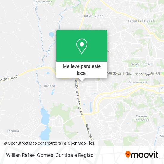 Willian Rafael Gomes mapa
