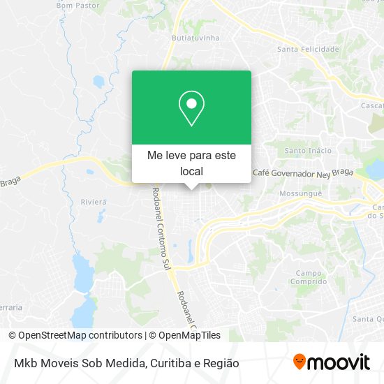 Mkb Moveis Sob Medida mapa