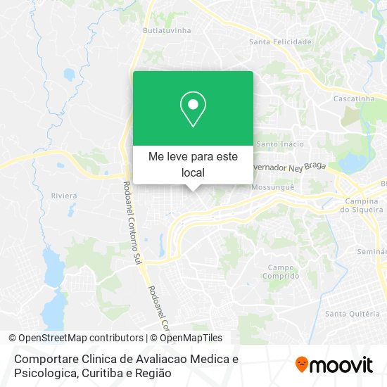 Comportare Clinica de Avaliacao Medica e Psicologica mapa