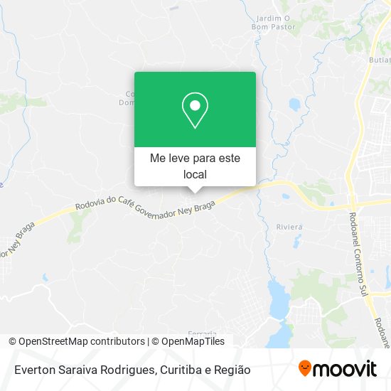 Everton Saraiva Rodrigues mapa