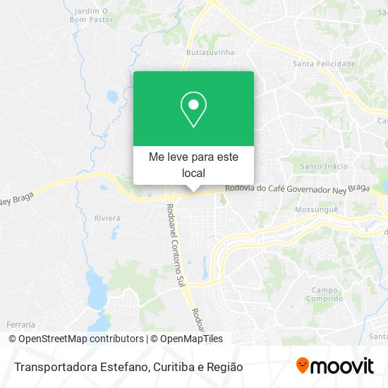 Transportadora Estefano mapa