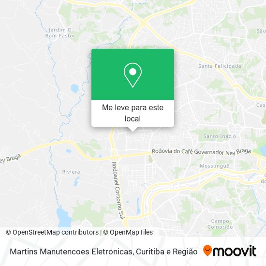 Martins Manutencoes Eletronicas mapa