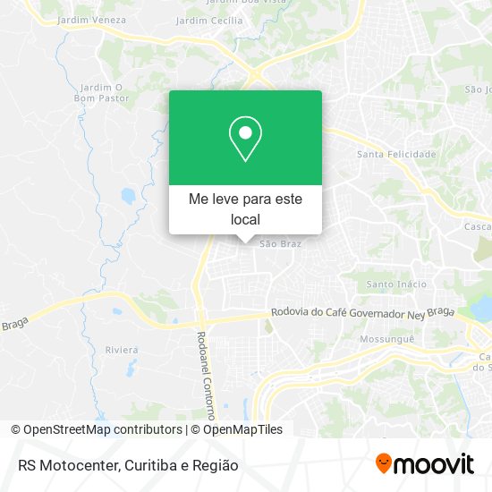 RS Motocenter mapa