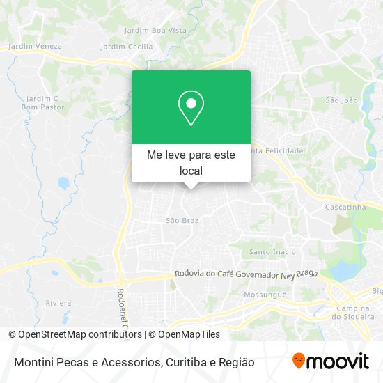 Montini Pecas e Acessorios mapa