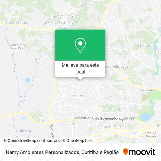 Nemy Ambientes Personalizados mapa