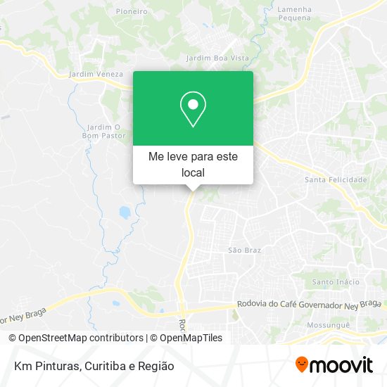 Km Pinturas mapa