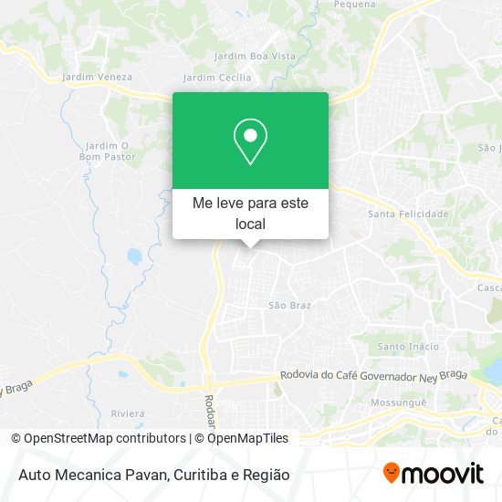 Auto Mecanica Pavan mapa
