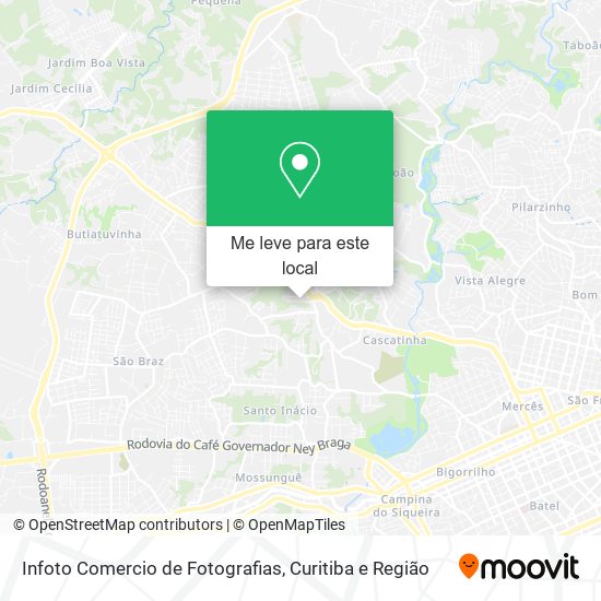 Infoto Comercio de Fotografias mapa