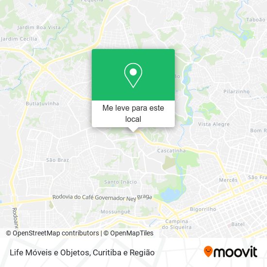 Life Móveis e Objetos mapa