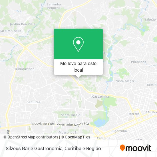 Silzeus Bar e Gastronomia mapa