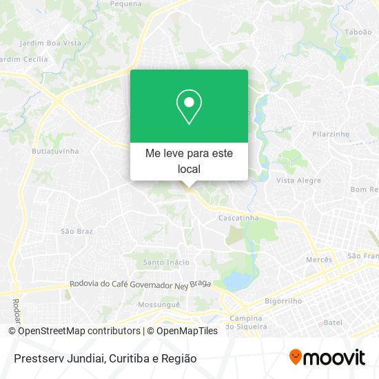 Prestserv Jundiai mapa