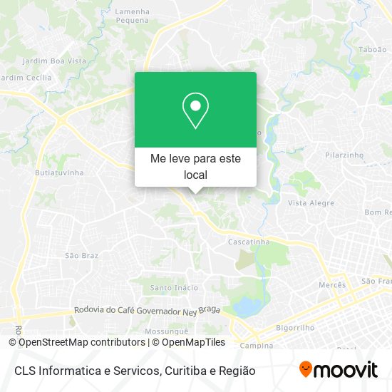CLS Informatica e Servicos mapa