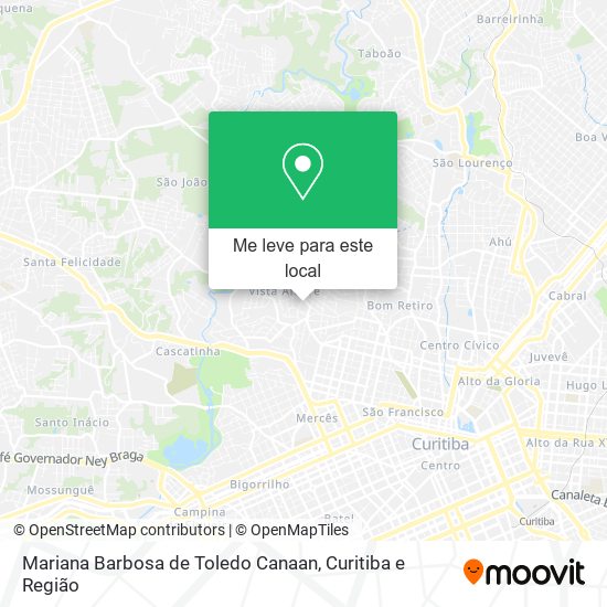 Mariana Barbosa de Toledo Canaan mapa