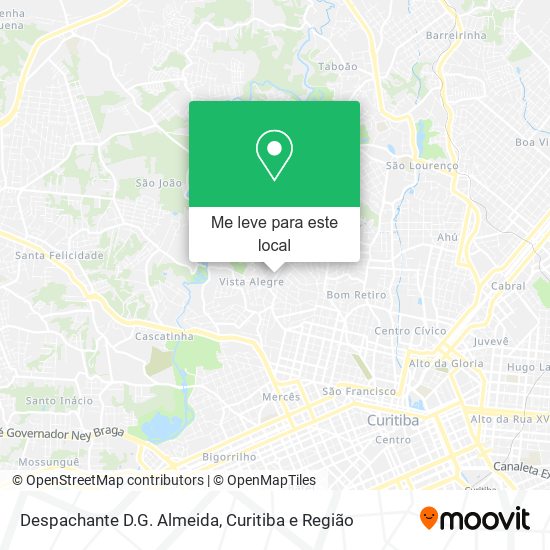 Despachante D.G. Almeida mapa