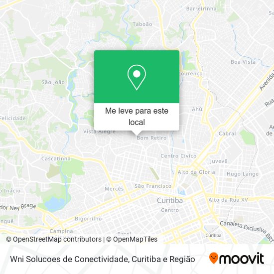 Wni Solucoes de Conectividade mapa