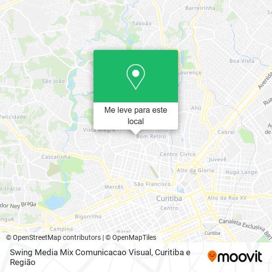 Swing Media Mix Comunicacao Visual mapa