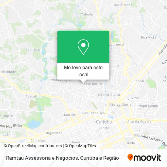 Ramtau Assessoria e Negocios mapa