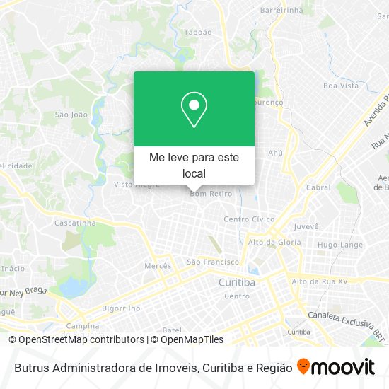 Butrus Administradora de Imoveis mapa