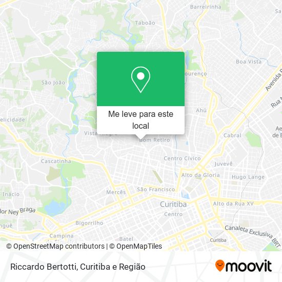 Riccardo Bertotti mapa
