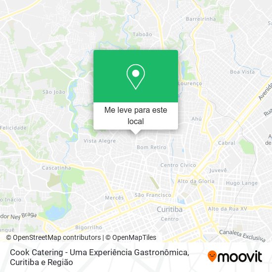 Cook Catering - Uma Experiência Gastronômica mapa