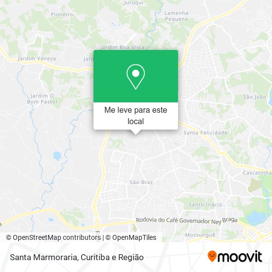 Santa Marmoraria mapa