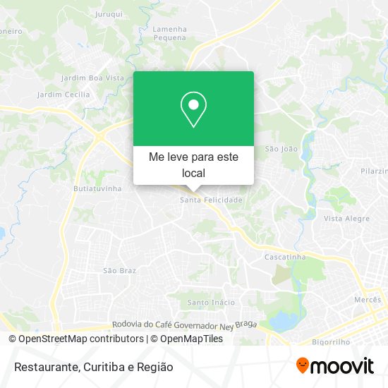 Restaurante mapa
