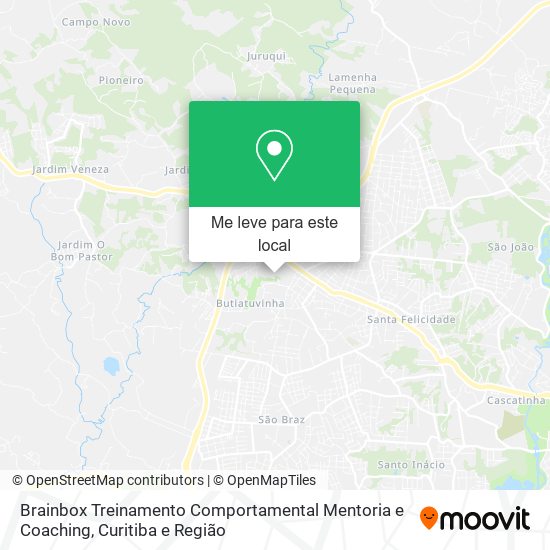 Brainbox Treinamento Comportamental Mentoria e Coaching mapa