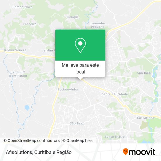 Afisolutions mapa