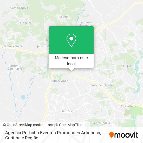 Agencia Portinho Eventos Promocoes Artisticas mapa