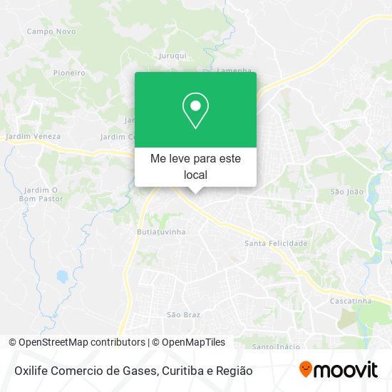 Oxilife Comercio de Gases mapa