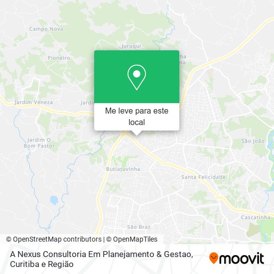 A Nexus Consultoria Em Planejamento & Gestao mapa