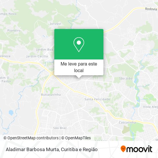 Aladimar Barbosa Murta mapa