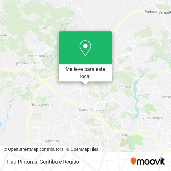 Tiao Pinturas mapa