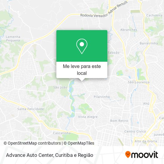 Advance Auto Center mapa