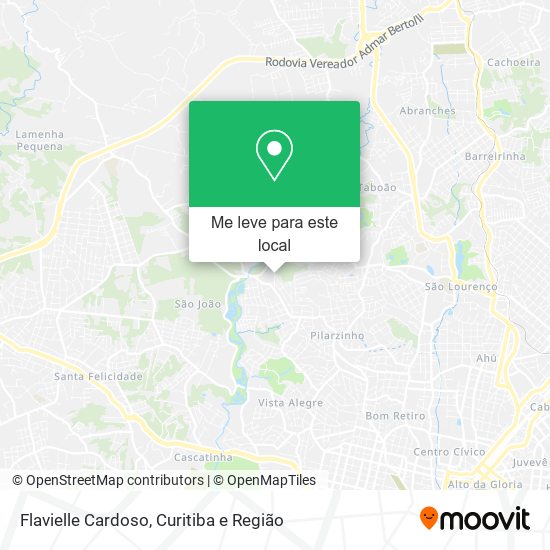 Flavielle Cardoso mapa