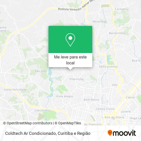 Coldtech Ar Condicionado mapa