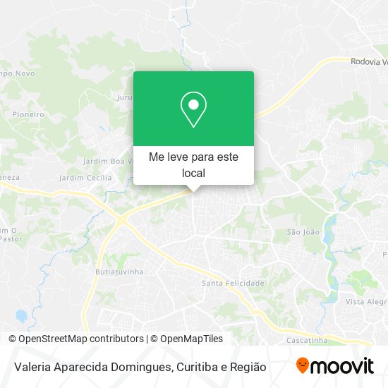 Valeria Aparecida Domingues mapa