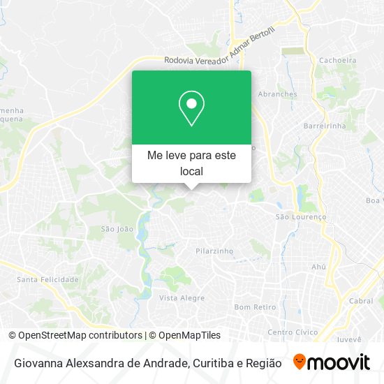 Giovanna Alexsandra de Andrade mapa