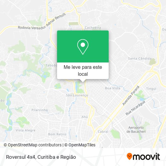 Roversul 4x4 mapa