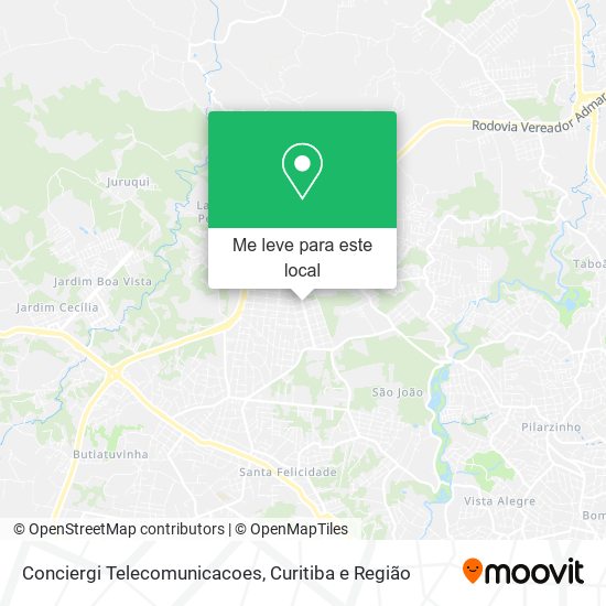 Conciergi Telecomunicacoes mapa