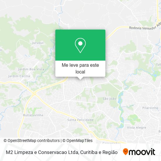 M2 Limpeza e Conservacao Ltda mapa